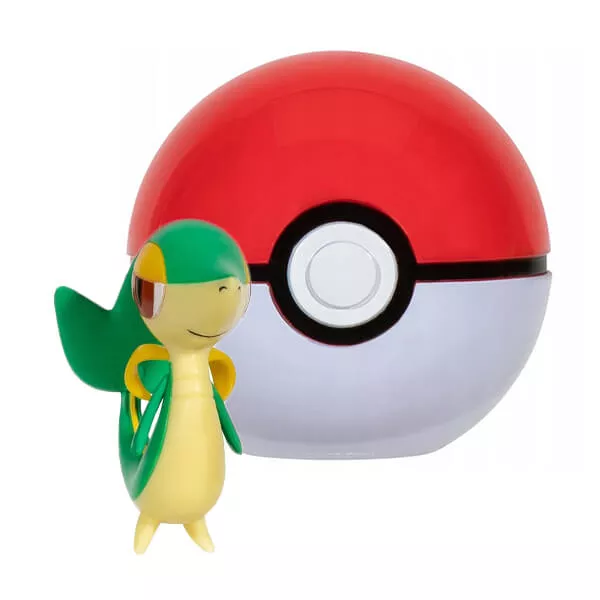 Pokémon Clip and Go Poké Ball - figurka Snivy