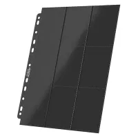 Ultimate Guard 18-Pocket Pages Side-Loading Black