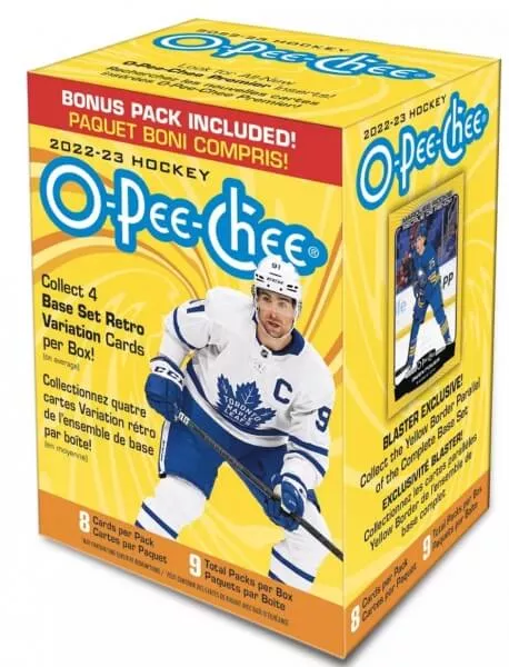 2022-2023 NHL Upper Deck O-Pee-Chee Blaster Box - hokejové karty