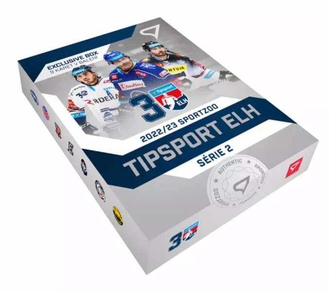 Hokejové karty Tipsport ELH 22/23 Exclusive box 2. série