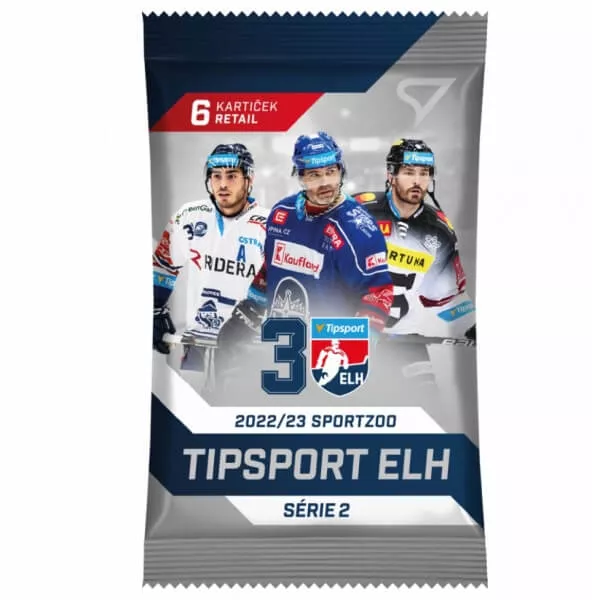 Hokejové karty Tipsport ELH 22/23 Retail balíček 2. série