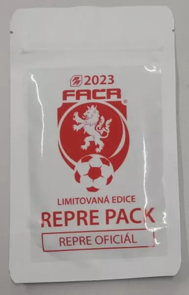 Fotbalové karty České reprezentace - Repre Starter pack 2023 - bílý