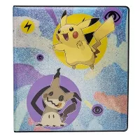 Pokémon: 3 kroužkové sběratelské album - Pikachu a Mimikyu - přední strana