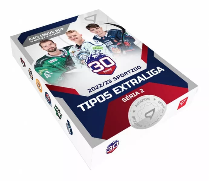 Hokejové karty Tipos extraliga 2022-23 Exclusive box 2. série