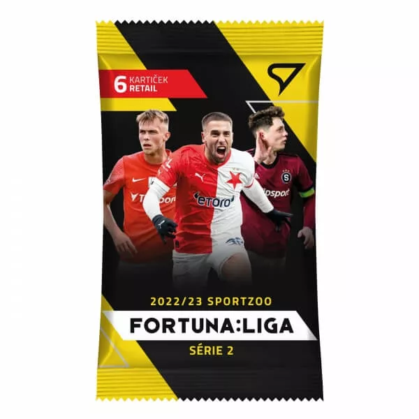 Fotbalové karty Fortuna Liga 2022-2023 Retail balíček 2. série