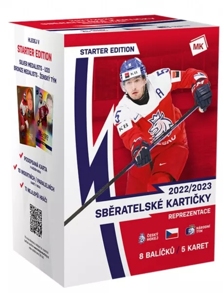 Hokejové karty Národní tým 2022/2023 - Starter Edition Box