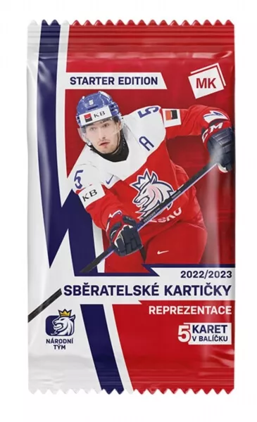 Hokejové karty Národní tým 2022/2023 - Starter Edition Booster balíček