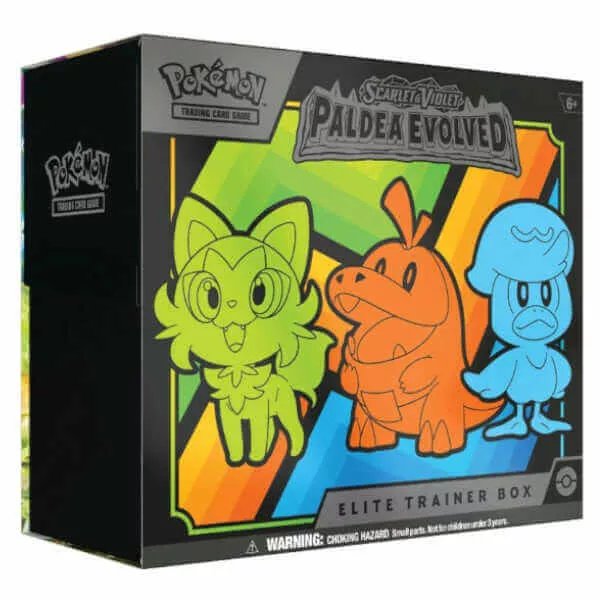 Pokémon Paldea Evolved Elite Trainer Box - Pikachu