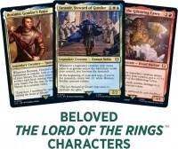 Magic the Gathering The Lord of the Rings Commander Deck - Riders of Rohan - obsah 4