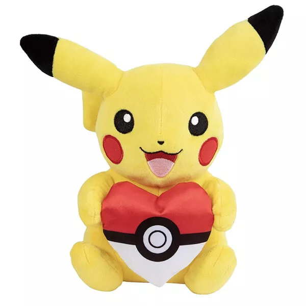Pokémon plyšák Pikachu se srdcem 20 cm