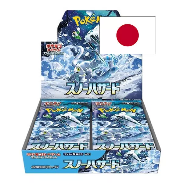 Pokémon  Snow Hazard Booster Box - japonsky