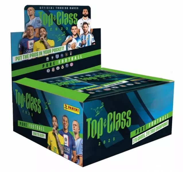 Fotbalové karty Panini Top Class 2023 - Booster Box
