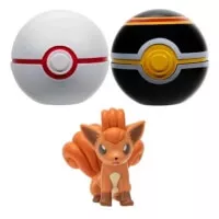 Figurka Pokémon Vulpix, Premier Ball, Luxury Ball