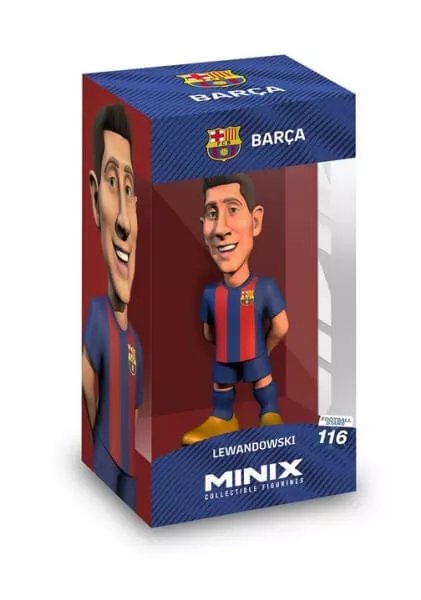 Fotbalová figurka Minix Club FC Barcelona - Lewandowski