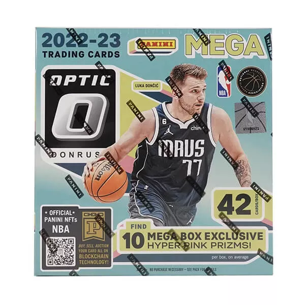 2022-23 NBA karty Panini Donruss Optic Basketball Mega Box