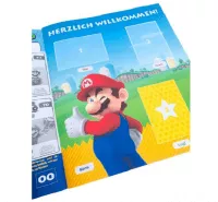 Otevřené album na samolepky Super Mario