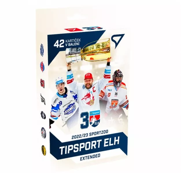 Hokejové karty Tipsport ELH 22/23 Hobby Box Extended série