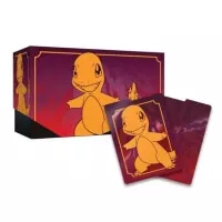 POkémon TCG Elite Trainer Box - Charmander - krabice na karty a oddělovače s designem Charmandera