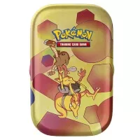 Pokémon 151 Mini Tin - plechovka Kadabra a Hitmonlee