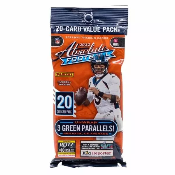 2022 Panini Absolute NFL Football Fat Pack
