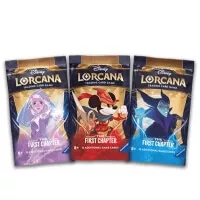 V balení starter decku je 1 booster Disney Lorcana: The First Chapter