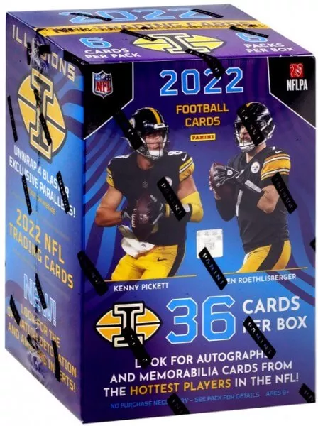 2022 NFL karty Panini Illusions Football - Blaster Box