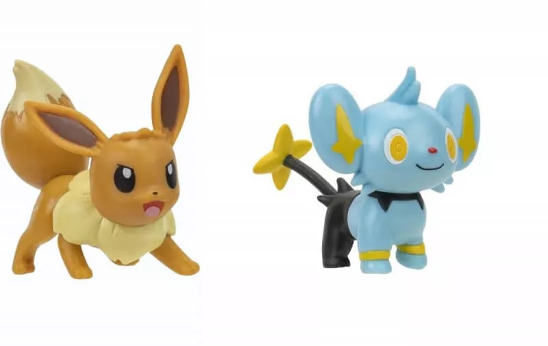 Pokémon akční figurky Eevee a Shinx 5 cm