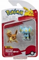 Pokémon akční figurky Eevee a Shinx 5 cm - v balení