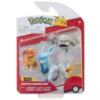 Pokémon akční figurky Charmander, Glaceon, Geodude 5 - 8 cm - v balení