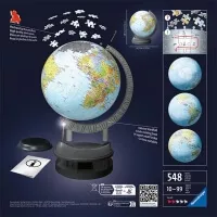 3D puzzle globus - svítící pro děti od 10 let