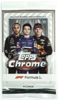 2021 Topps Chrome F1 Formula 1 Racing Hobby Lite Box - balíček