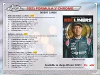 2021 Topps Chrome F1 Formula 1 Racing Hobby Lite Box - plnění 3