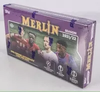 2021-2022 Topps Champions League Merlin Chrome Hobby Box - fotbalové karty 2