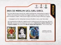 2021-2022 Topps Champions League Merlin Chrome Hobby Box - fotbalové karty - plnění 1