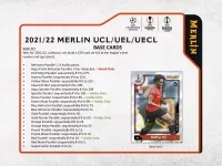 2021-2022 Topps Champions League Merlin Chrome Hobby Box - fotbalové karty - plnění 2