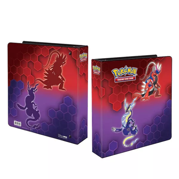 Pokémon 3 kroužkové sběratelské album - Koraidon a Miraidon