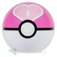 Love Ball na uložení Pokémona Pikachu