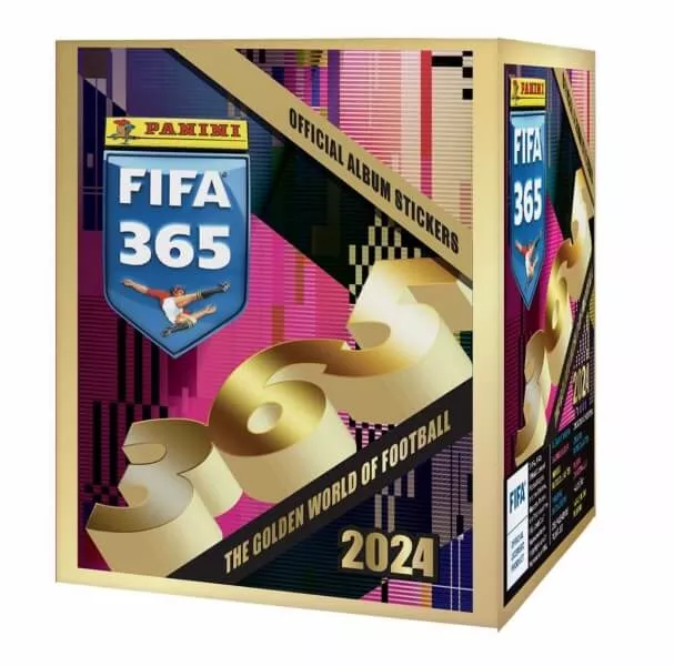 Fotbalové samolepky Panini FIFA 365 2023/2024 Adrenalyn - box 36 balíčků