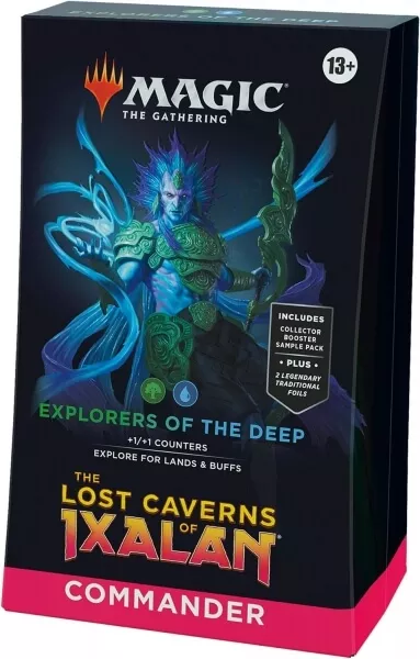 Magic the Gathering The Lost Caverns of Ixalan Commander Deck - Explorers of the Deep