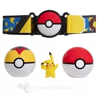 Pokémon hračka pro děti s páskem a figurkou Pikachu