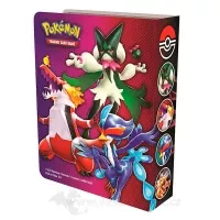 Pokémon Collector Chest - zadní strana mini alba na karty