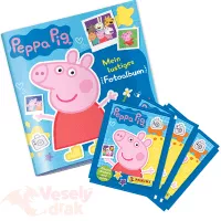 Album na samolepky se samolepkami Prasátko Pepa