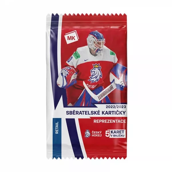 Hokejové karty národní tým 2022/2023 - Retail balíček