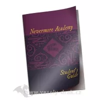 Wednesday Gift Set Nevermore Welcome Kit - brožura akademie