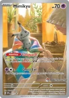 Mimikyu ETB elite trainer box promo karta Paldean Fates pokémon