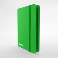 Album na karty Gamegenic Casual 8-Pocket Green - zavřené album stahovací gumou