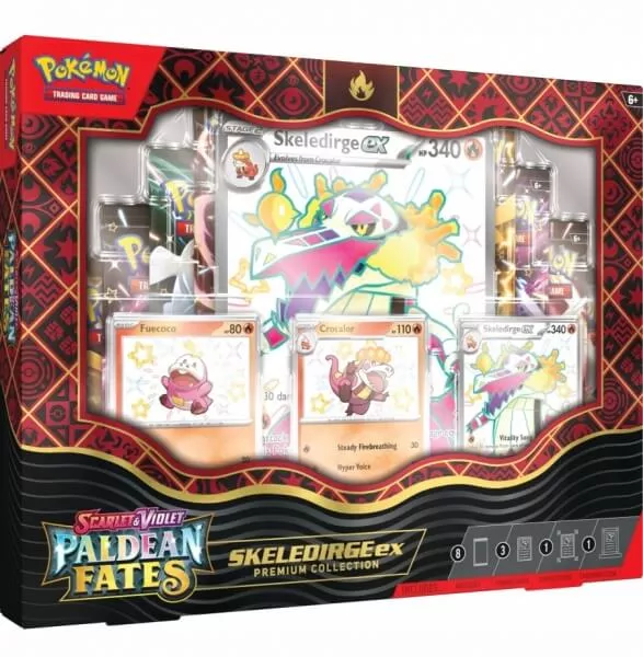Pokémon Paldean Fates Premium Collection - Skeledirge ex