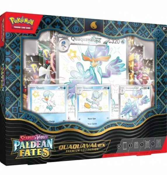 Pokémon Paldean Fates Premium Collection - Quaquaval ex