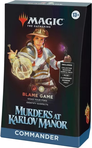Magic the Gathering Murders at Karlov Manor Commander Deck - Blame Game