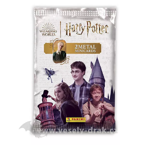 Harry Potter kovové minikarty - balíček 2 karet
